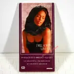 惠妮休士頓 WHITNEY HOUSTON I WILL ALWAYS LOVE YOU 日版3吋單曲