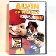 ALVIN AND THE CHIPMUNKS: THE SQUEAKQUEL (2009) DVD Adventure Comedy Musical NEW