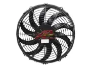 VA10-BP50/C-61A Genuine Spal 12" Condenser Fan, Puller, Curved Blade, 24V