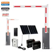 SENTRY Solar OFF GRID BRUSHLESS Low Voltage Automatic Folding 90 Degree Boom ...