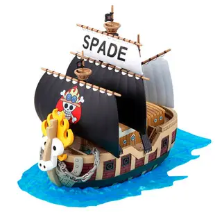 BANDAI 海賊王 航海王 G.S.C 偉大船艦收藏集 012 黑桃海賊團 海賊船 東海模型