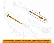 NISSAN OEM 13-20 Altima Steering Gear Linkage-Inner Tie Rod Left D85213TA0A