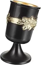 OSALADI Alloy Toothpick Storage Jar European Style Holder Home Toothpick Dispenser