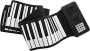 Kisangel Silicone Roll-up Piano 88 Keys Electronic Keyboard Foldable for Beginner's Piano Speaker