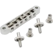 Bridge Set, Nashville Tune-O-Matic, Zinc, Color: Nickel