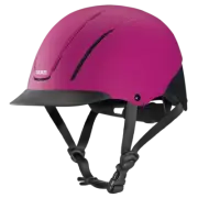 Troxel Riding Helmet Spirit Raspberry Duratec Horse Safety Low Profile Equine