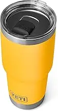 YETI Rambler 30 oz Tumbler, Stainless Steel, Vacuum Insulated with MagSlider Lid, Alpine Yellow
