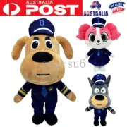 Cartoon Sheriff Dog Plush Toy Sheriff Labrador Stuffed Doll Kids Birthday Gifts