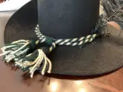 Civil War Union Army Buff/Green Wool Hospital Steward Hat Cord - NEW repro. RARE