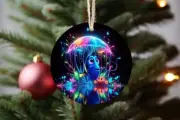Blue Tang & Clown Fish Christmas Ornaments