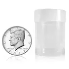 Coin Tubes for Half Dollars - 10Ct | Holds "Kennedy" Half Dollar | Durable Plast
