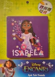 NEW Disney Encanto Isabela Mirabel Tub / Shower anti-slip Safety Treads 5pk