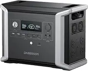 DBS1300 Portable Power Station, 1330Wh Solar Generator with EV Semi-solid State LiFePO4 Battery & 4×1200W AC Outlets, Suitable for Home Backup, Camping, RV and Emergency