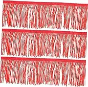 TEHAUX Polyester Tassel Trim Lantern Trim Material Decorative Fringe for Lampshade