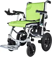 Lightweight Electric Wheelchairs for Adults, Automatic Folding Power Chair Mobility Chair,with Electric Power Or Manual Wheelchair,for Elderly and Disabled Up to 12 Miles Range