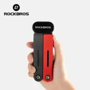 ROCKBROS Bicycle Folding Lock Portable Anti-Theft 1.2M Bike Frame Lock Keyed