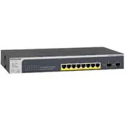 NETGEAR GS510TPP ProSAFE 8-Port Gigabit PoE+ Smart Managed Switch with 2 SFP (190W) and Fan