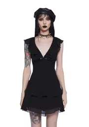 [Widow] Graveyard Stroll Babydoll Dress