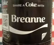 Share A Coke With Breanne 2018 Zero Sugar Limited Edition Coca Cola Bottle