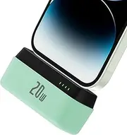 CHCCUL Mini Power Bank for iPhone,PD 20W 5000mAh Portable Battery Packs,Small Travel Portable Charger, LED Display, Compatible with iPhone14/13/12 Airpods and More