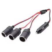 Car Cigarette Lighter Female Seat One for Two/three/four 20A High-Power Socket