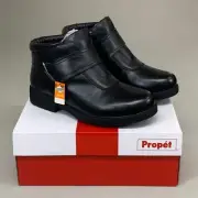 PROPET Tyler Strap Leather Boots M(D) Men's SZ 11 Black MBA003LBLKM-11
