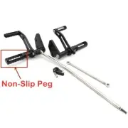 Non-Slip Forward Controls for Harley Dyna Low Rider FXDL Super Glide 2000-2017