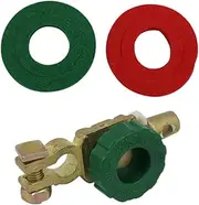 iplusmile 1 Set Quick Release Battery Terminal Clamps for Car Batteries with Insulation Pads for Safe Power Disconnect and Leakage Prevention