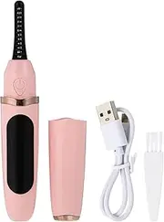 ERINGOGO 1Set Electric Heated Lash Curler Rechargeable Eyelash Perming Tool with LED Display Materials for Curling present for Women