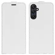 Compatible For Samsung Galaxy A26 5G Case with Card Slots Vertical Flip Leather Phone Cover White
