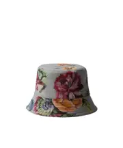 Reversible printed cotton bucket hat M Multicolor