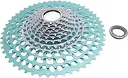 Tbest Mountain Bike Cassette 12 Speed Low Noise Hollow Design Aluminum Alloy Lightweight Cassette Sprocket DEOREM6100 SLXM7100 XTM8100 for Cyclists
