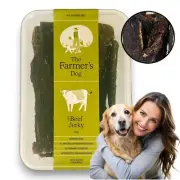 The Farmer's Dog - JUST BEEF JERKY, Australian, 130g tub [dog/pet food ONLY]