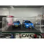 SUBARU IMPREZA 2006 WRX 雙車組 1/43 可議價