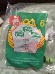 McDonald's Happy Meal toy plush #6 House of Mouse GOOFY 2001-New