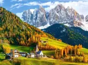 Castorland Church of St. Magdalena, Dolomites 2000 Piece Jigsaw Puzzle