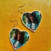 Stranger Things Eddie Munson novelty earrings