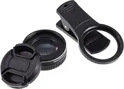 LIFKICH 37mm Macro Lens for Cell Phone 4k Mobile Phone Camera Lens (15x 30x) Black