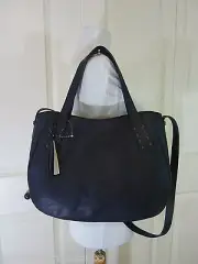 NWT Radley London Black Leather Coniston Shoulder Bag/Tote $298 - SO CUTE!!!