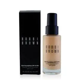 全新 BOBBI BROWN 芭比波朗【自然輕透粉底液30ml+Q版粉底刷】