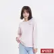 【5th STREET】女裝 貓咪印花綁帶長袖T恤(淺粉紅)