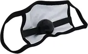 BDSM Mouth Plug Penis Gag Bondage Gags & Muzzle with Mask Breathable Silicone Realistic Dildo Gag with Ball Couple Props Sex Toys