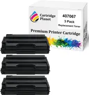3 Pack Compatible Toner Cartridge for Ricoh 407067 TYPE-SP3500XS (6,400 Pages) for Ricoh Aficio SP 3410DN SP 3410SF SP 3510DN SP 3510SF