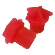 Crazy Skates STAR JAM PLUGS | Toe Stop Plug for Roller Skates | Pair | Red