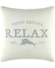 Tommy Bahama Relax Grey Throw Pillow