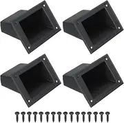 uxcell PS12981 Recessed Speaker Handle 130mm x 81mm Grasp Holder Replacement Speaker Cabinet Box Handles 4 Pcs