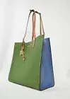 MARC By Marc Jacobs M0012669 The Grind East/West Leather Shopper Tote Palm Green
