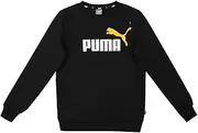 [PUMA] Men's Essential + 2 Colour Big Logo Fleece Crew