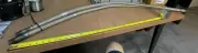 Senior Flexonics Flexible Metal Hose Assembly 3/4" x 60" Braided Stainless Steel