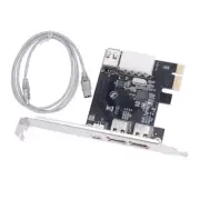 1394 Expansion Card PCIE 1X to 1394 Video Adapter Controller Firewire Card